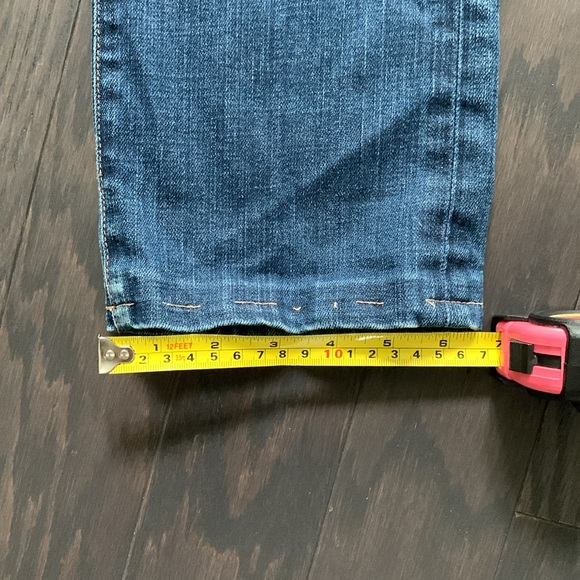 J Brand “The Cigarette Leg” Distressed Blue Jeans - Picture 12 of 12